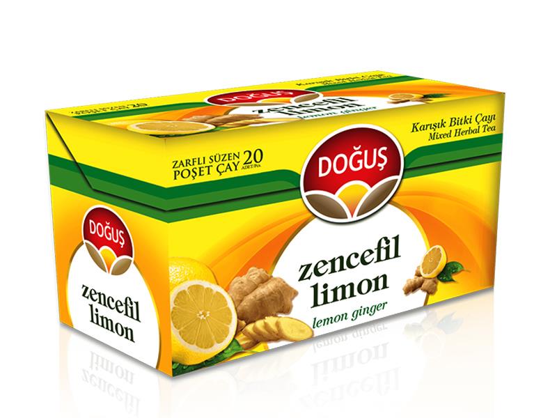 Doğuş Karışık Bitki Çayı Zencefil Limon 20'li Poşet | ID4123