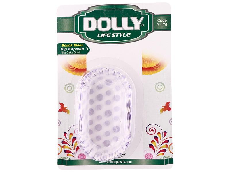 Dolly Y-176 Ekler Kek Kapsülü 55'li Büyük | ID4784
