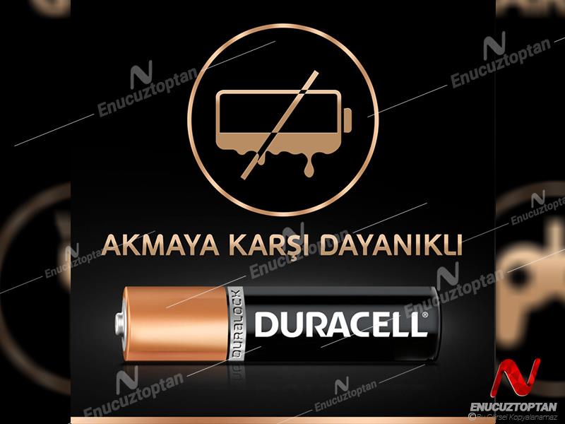 Duracell İnce Kalem Pil AAA Kalite Uzun Ömürlü Pil 4lü LR03 MN2400| ID4232