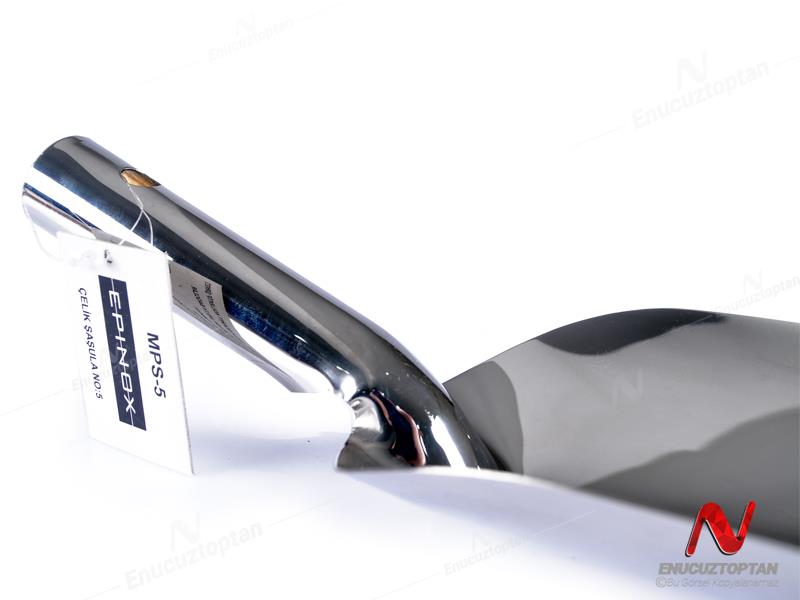 Epinox Bakliyat Küreği Şaşula 304 Paslanmaz Çelik No:5 Büyük Boy | ID4387