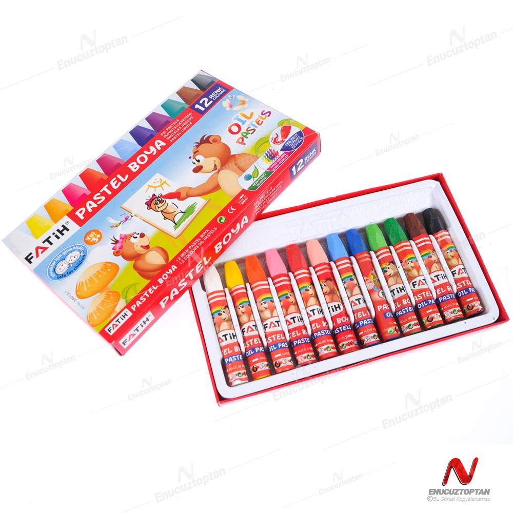 Fatih Pastel Boya 12'li  | ID5016