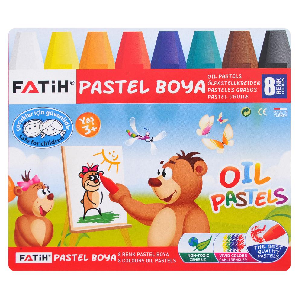 Fatih Pastel Boya 8'li | ID5018