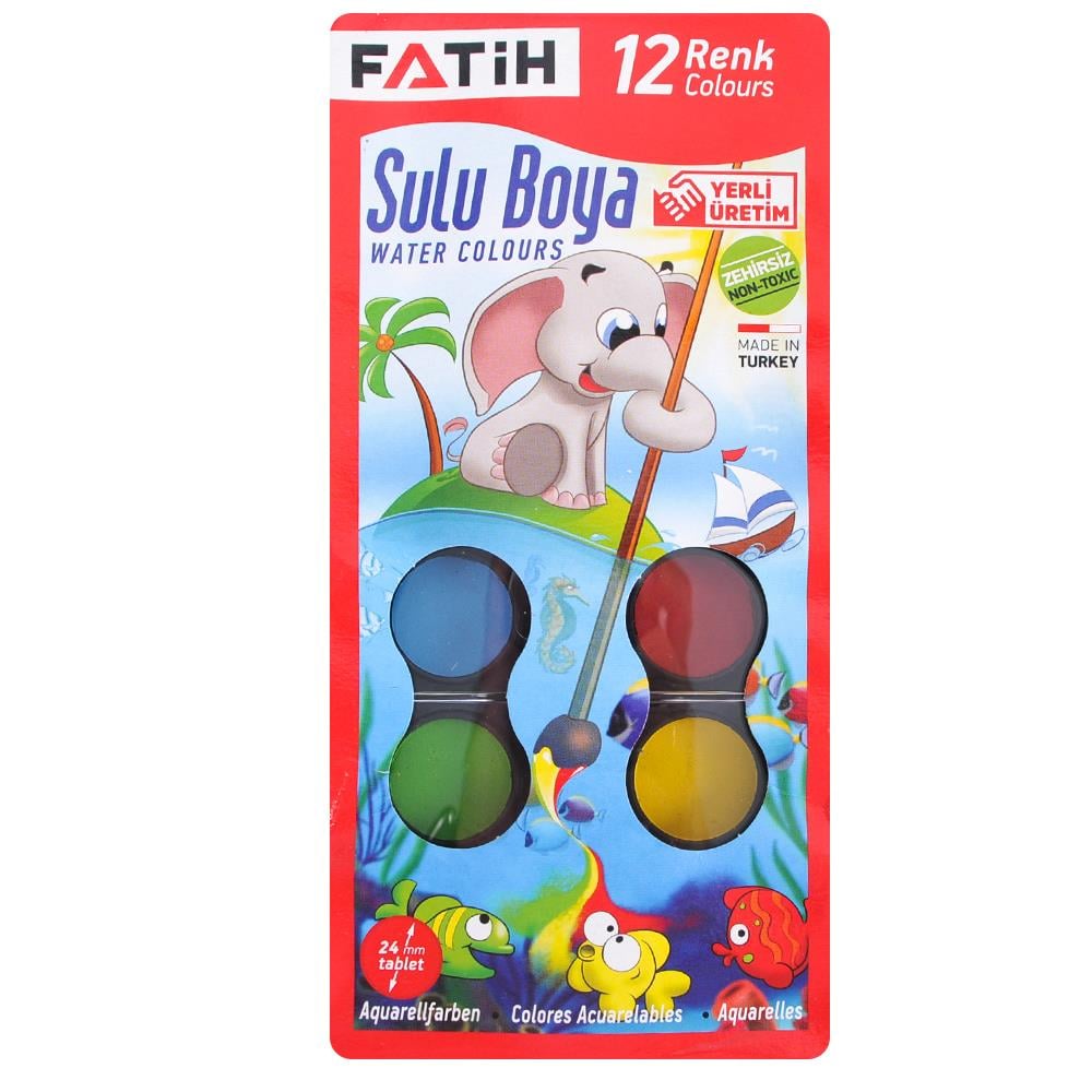 Fatih Sulu Boya 12'li | ID5024