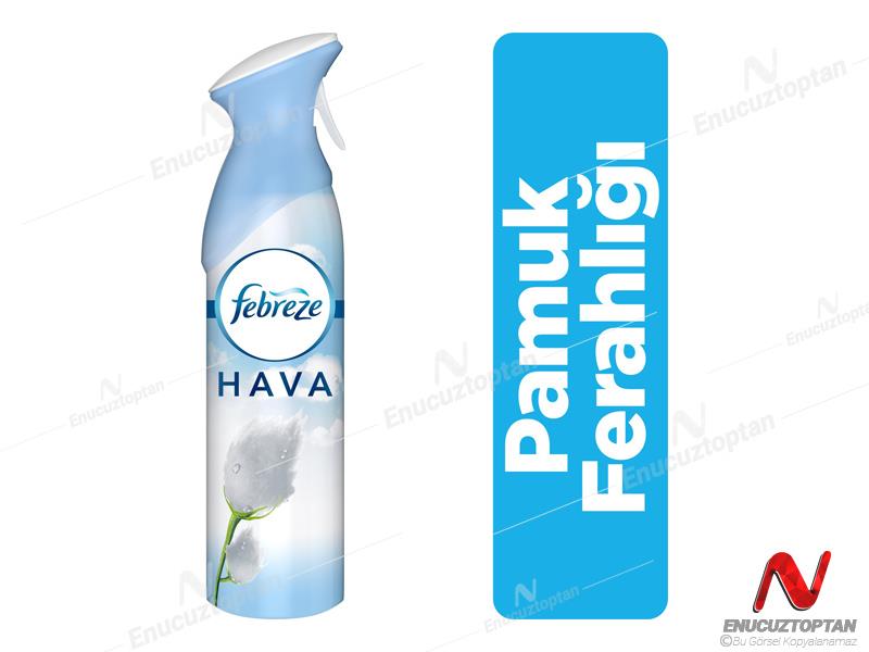 Febreze Hava Ferahlatıcı Pamuk Ferahlığı Sprey Oda Kokusu 300 ml | ID4098