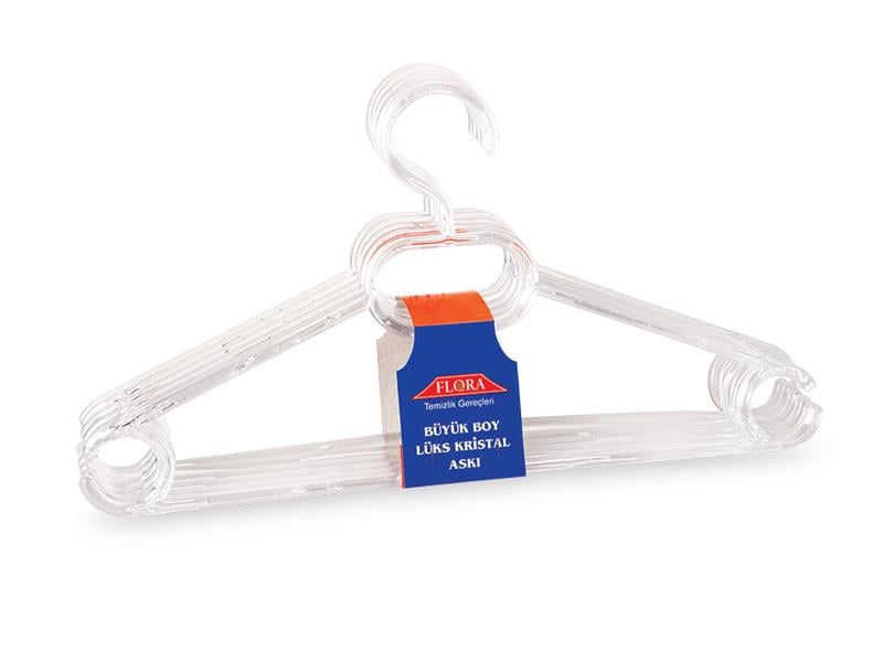 Flora 075 Büyük Boy Kristal Askı 6'lı | ID3322