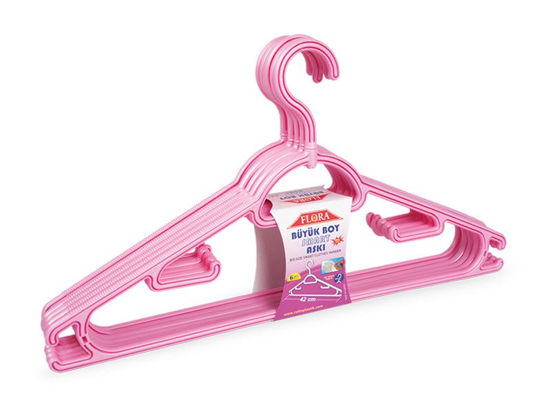 Flora 312 Büyük Boy Askı 6'lı | ID3326