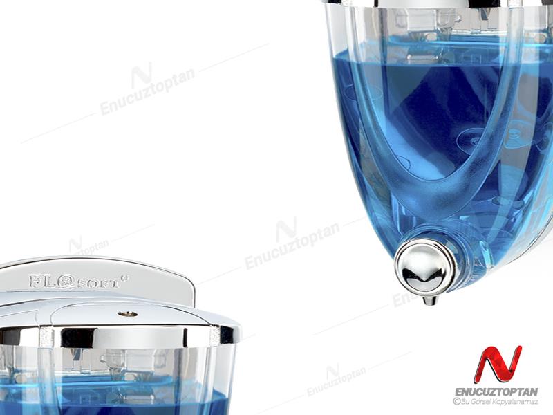 Flosoft 016 Sıvı Sabunluk 650ml Krom Kaplama | ID3191