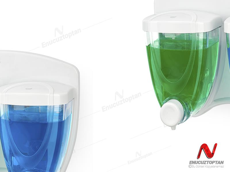 Flosoft 029 Sıvı Sabunluk İkili(1+1) 350+350 ml | ID3195