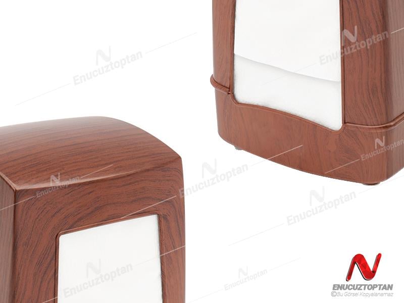 Flosoft 097 Peçetelik Ahşap Kaplamalı Dikey | ID3173