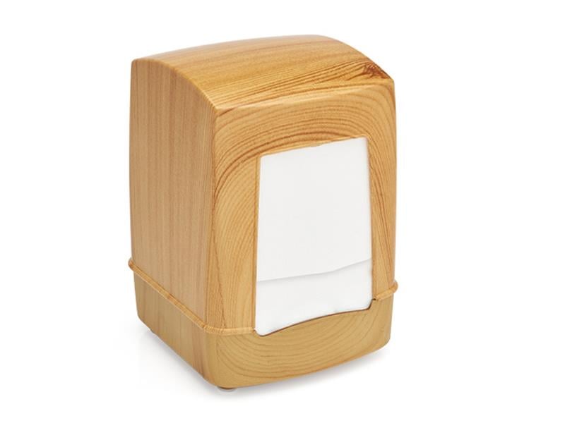 Flosoft 260 Masaüstü Peçetelik Meşe Kaplamalı Dikey | ID3177