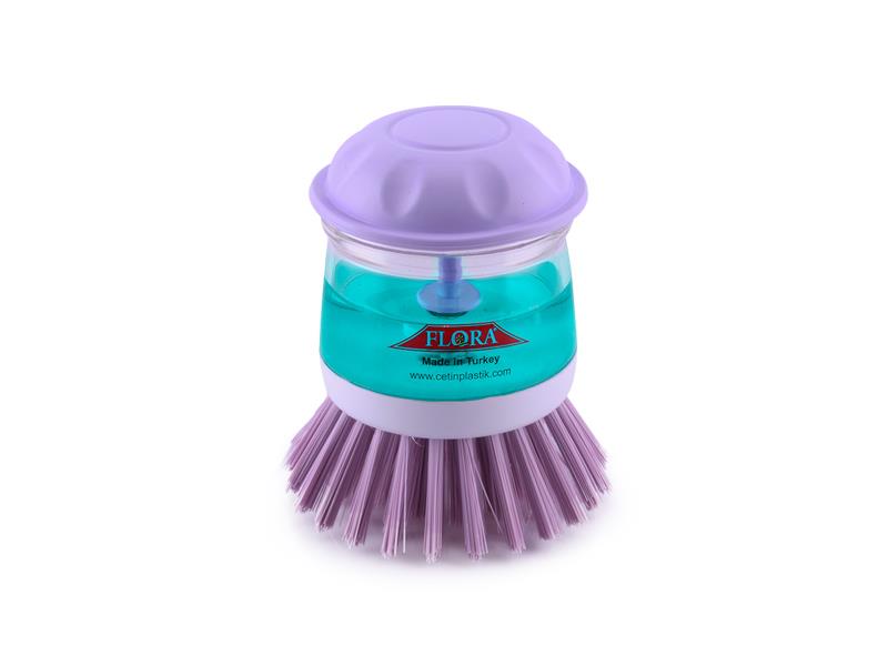 Flosoft 389 Deterjan Hazneli Bulaşık Fırçası | ID3302