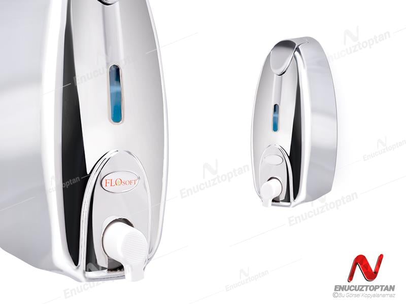 Flosoft F161 Köpük Dispenseri Pratik Kapaklı Krom Kaplama 500ml | ID3136