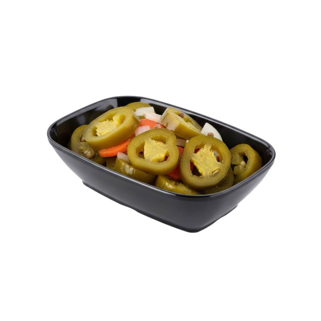 Göreme 151 Termostar Siyah Garnitür Tabak 12x8 cm