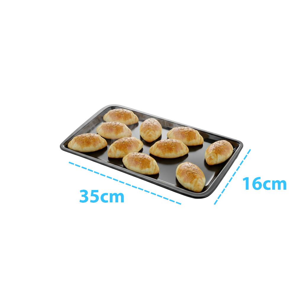 Göreme 196 Termostar Avanos Servis Tabak 35x16 cm Siyah