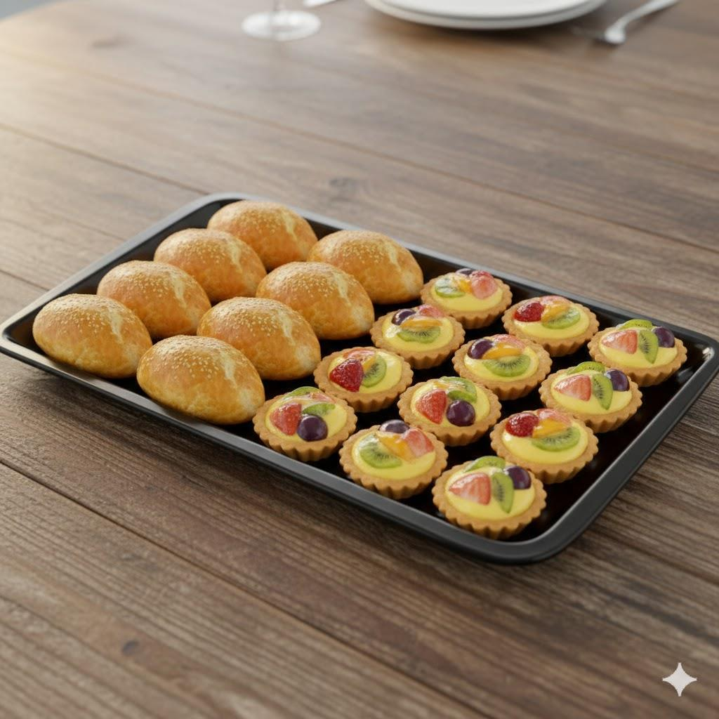 Göreme 197 Termostar Avanos Servis Tabak 36x21 cm Siyah