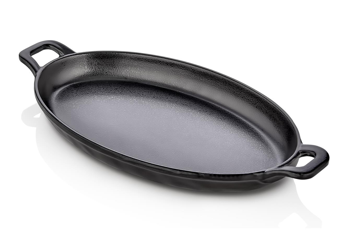 Göreme 206 Termostar Kırılmaz Melamin Mat Kulplu Tabak 29x15cm