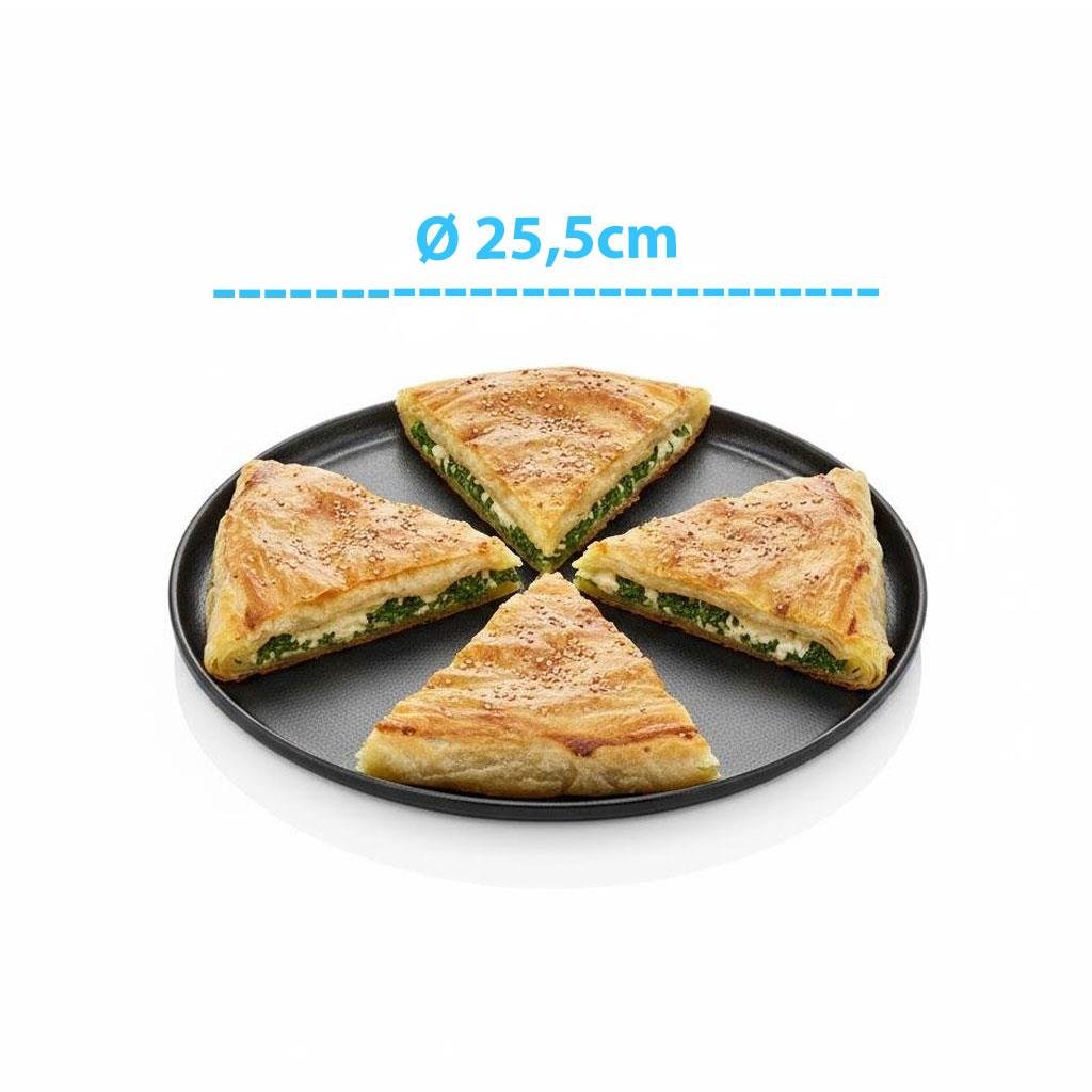 Göreme 212 Termostar Kırılmaz Melamin Mat Viking Sunum Ø25,5cm