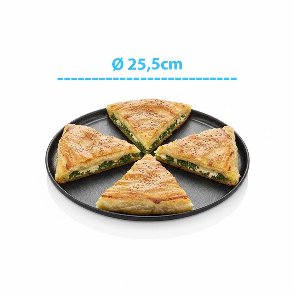 Göreme 212 Termostar Kırılmaz Melamin Mat Viking Sunum Ø25,5cm