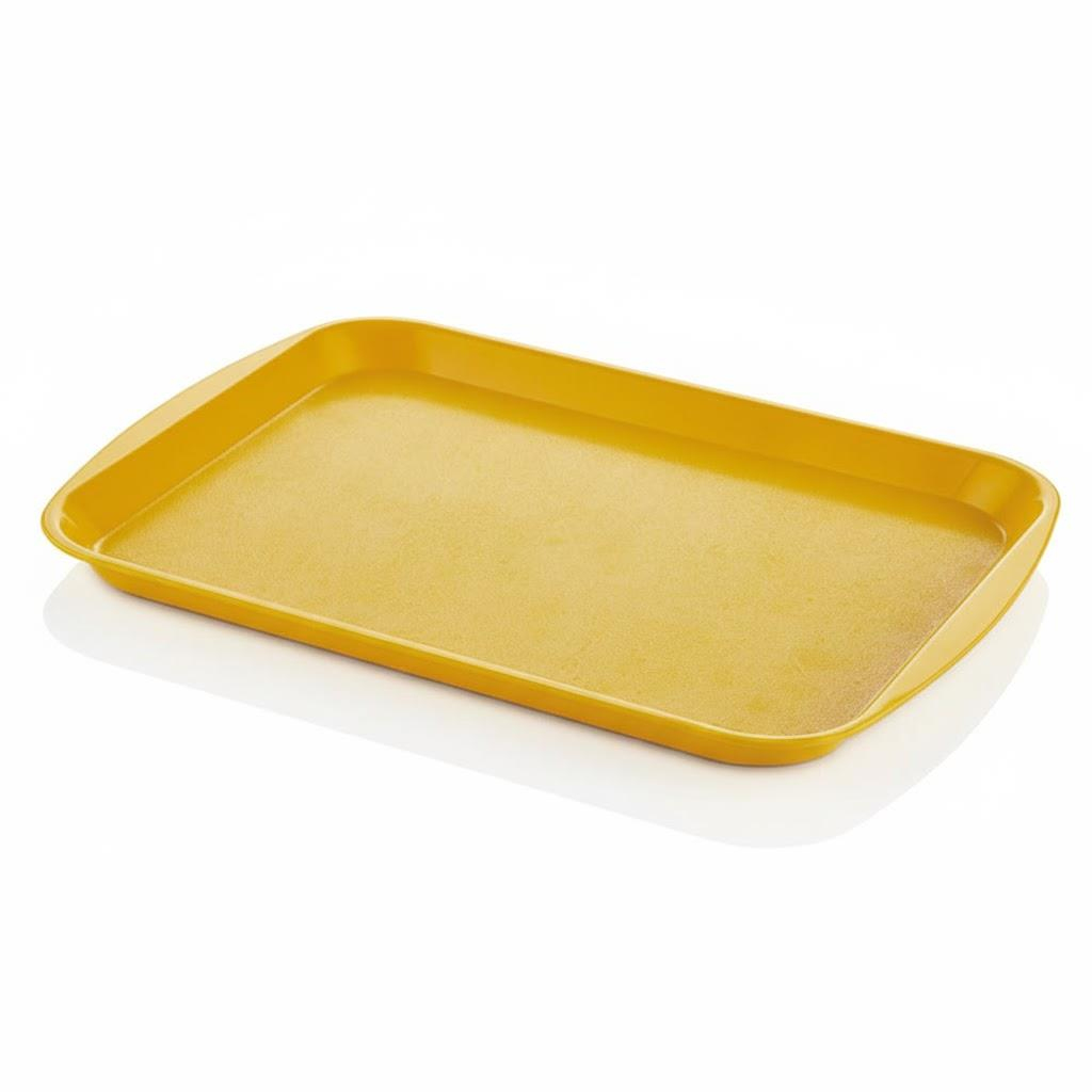 Göreme 3646 ABS Kırmızı Servis Sunum Tepsisi 36x46cm | ID5755