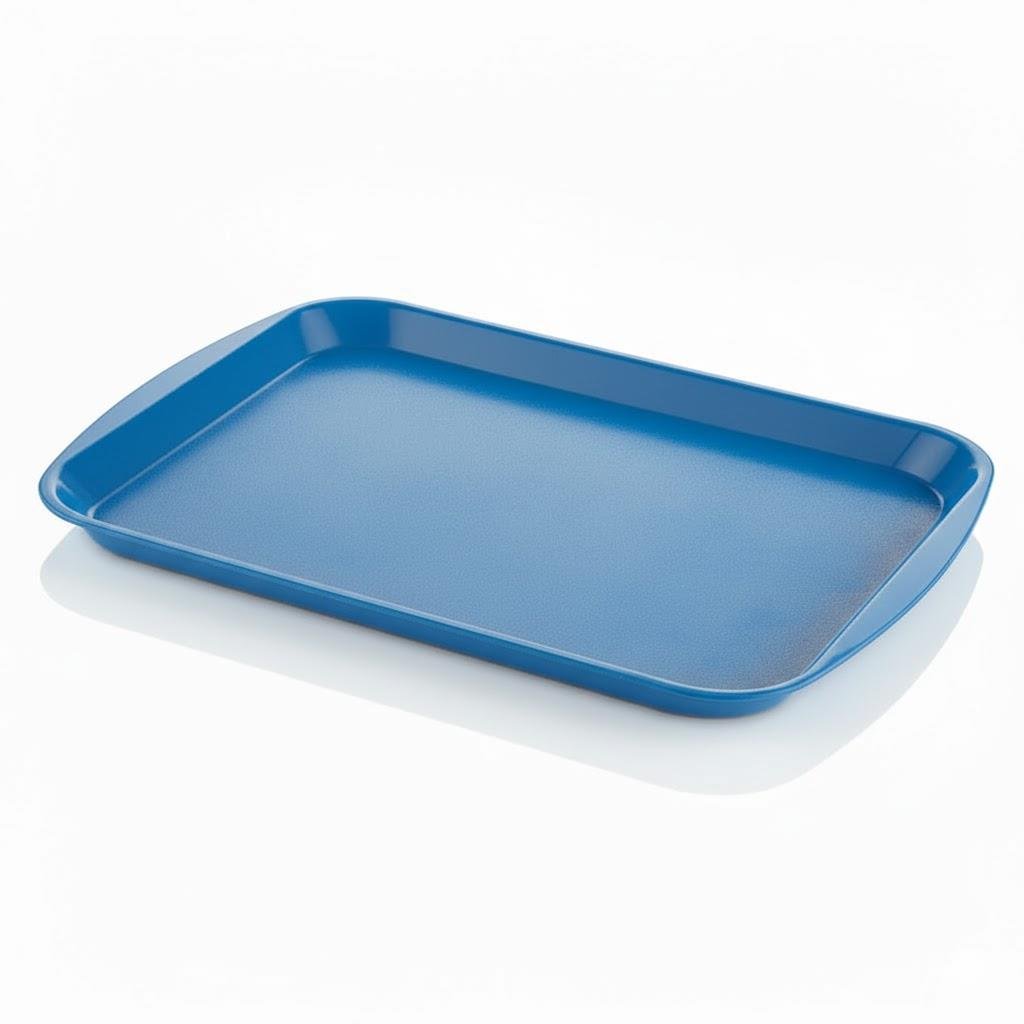 Göreme 3753 ABS Kırmızı Servis Sunum Tepsisi 37x53cm | ID5756