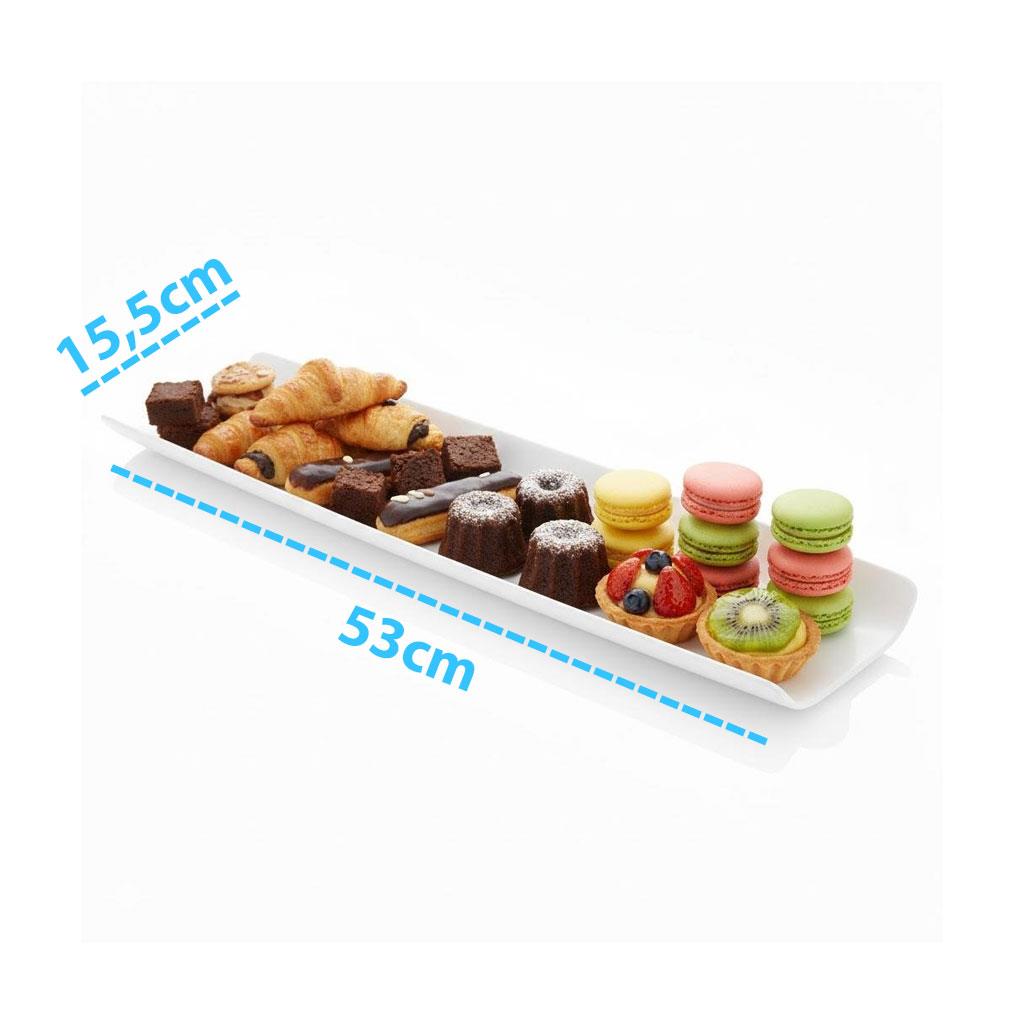 Göreme 403 Termostar Kırılmaz Melamin No:3 Delta Sunum 53x15,5cm