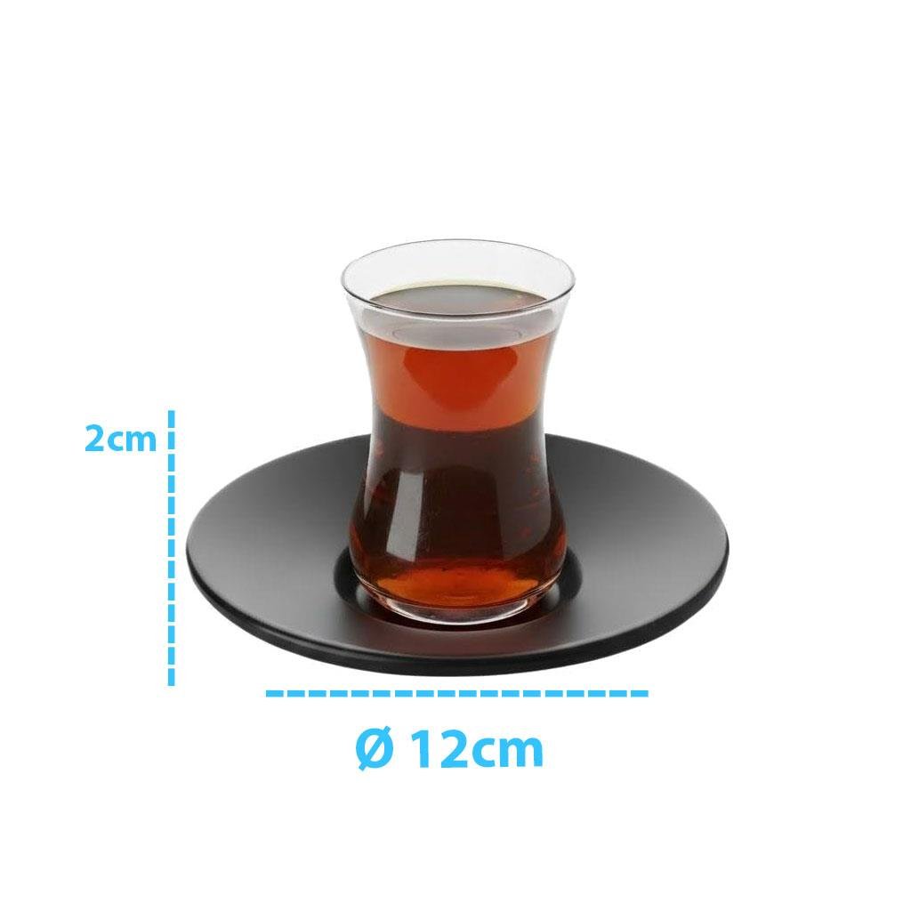 Göreme 414 Termostar Melamin Mat Çay Tabak 12cm