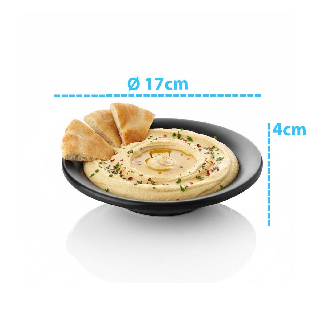 Göreme 425 Termostar Kırılmaz Melamin Mat Humus Tabak  Ø 17cm