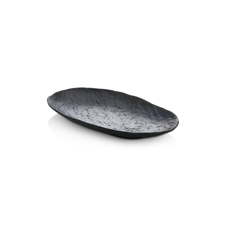 Göreme 450 Termostar Kırılmaz Melamin Mat Kaya Oval Kayık 24x14cm