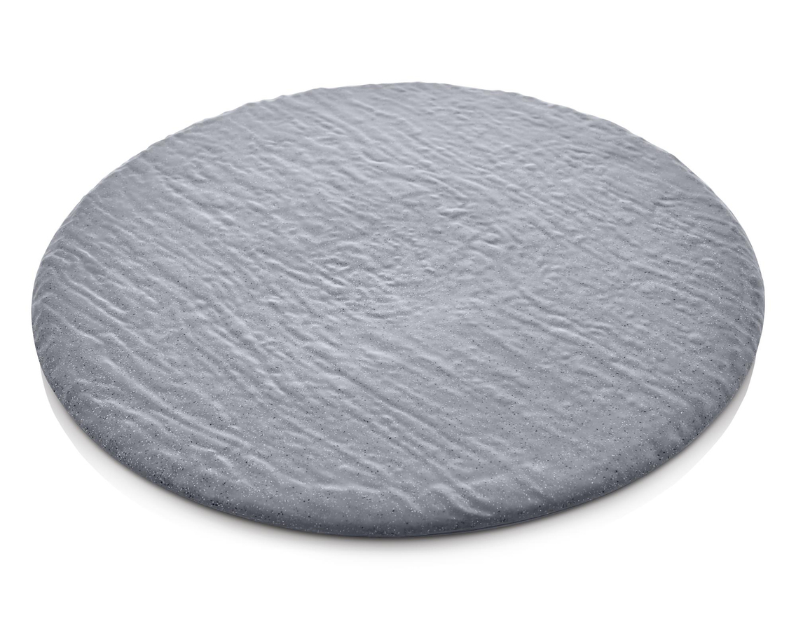 Göreme 454-GR Termostar Kırılmaz Melamin Taş Efekt Yuvarlak Pano Ø40cm