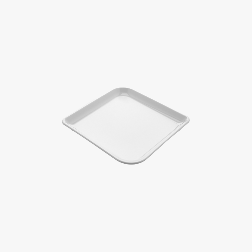 Göreme 478 Termostar Avanos Servis Tabak 15x15 cm Beyaz