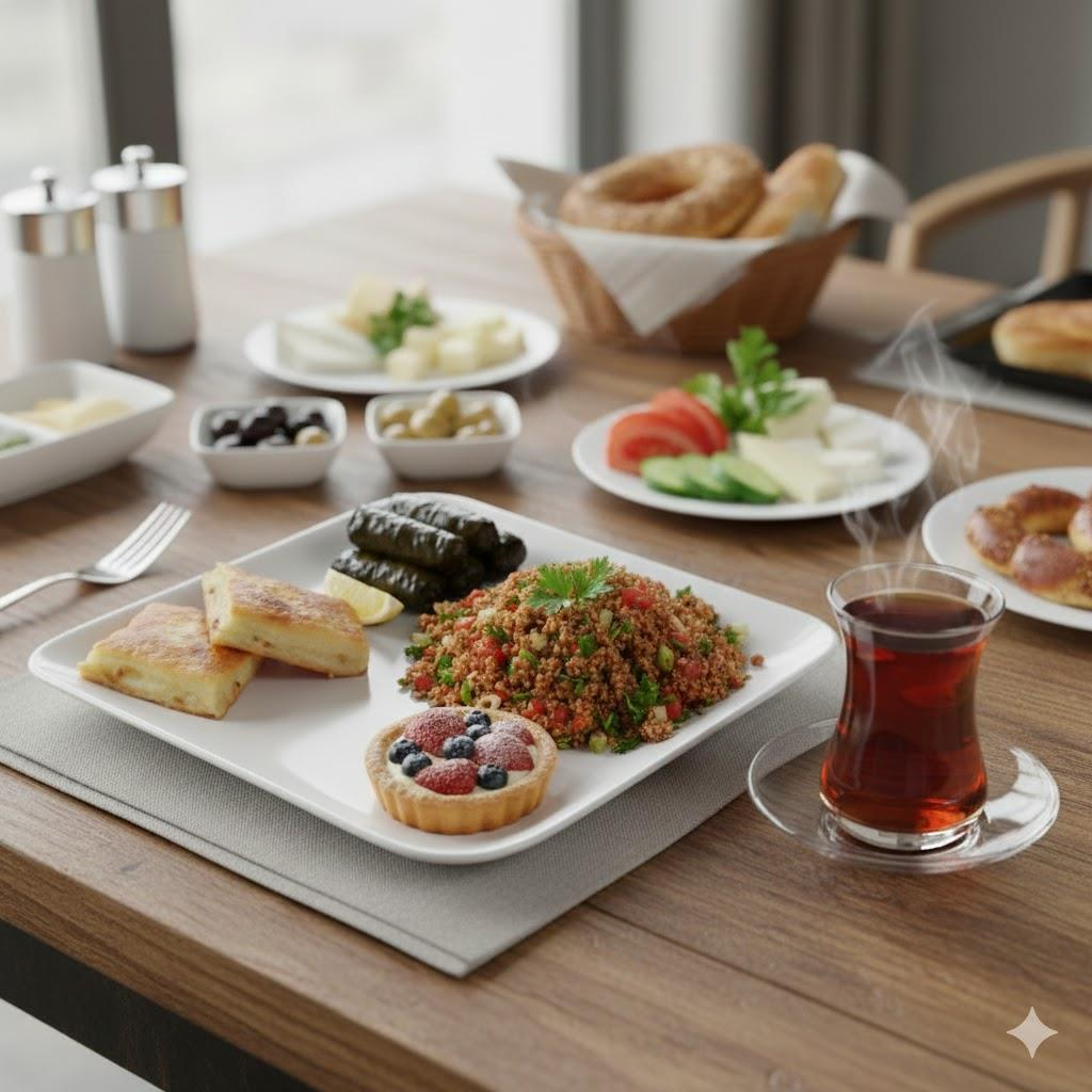 Göreme 481 Termostar Avanos Servis Tabak 27,5x27,5 cm Beyaz