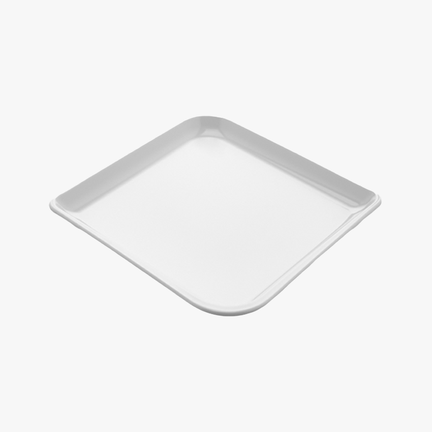 Göreme 481 Termostar Avanos Servis Tabak 27,5x27,5 cm Beyaz