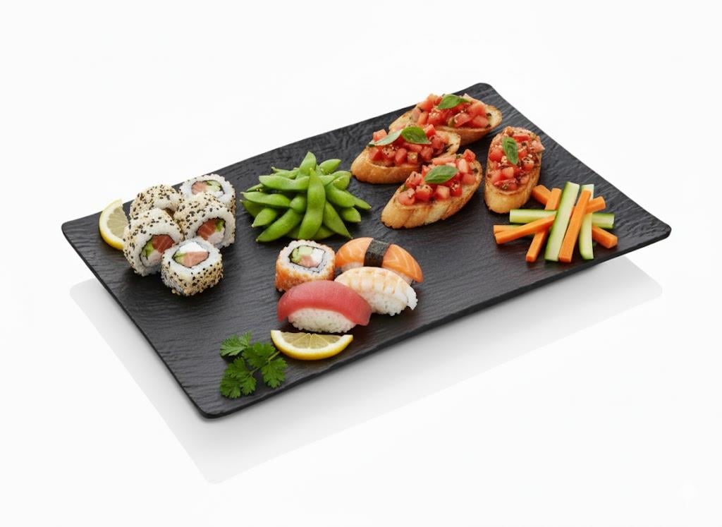 Göreme 485 Termostar Kırılmaz Melamin Mat Açık Büfe Sunum 40x26cm