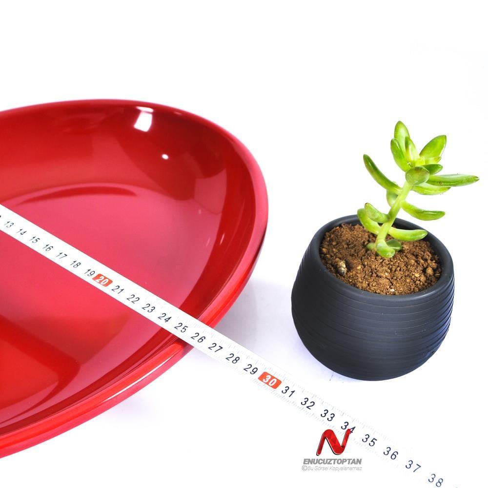 Göreme 518 Termostar Kırılmaz Melamin Oval Sunum Tabağı No:1 34cm | ID4916