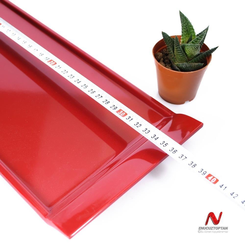 Göreme 519 Termostar Kırılmaz Melamin Kahve Pasta Sunum Tepsisi 36 cm | ID4910