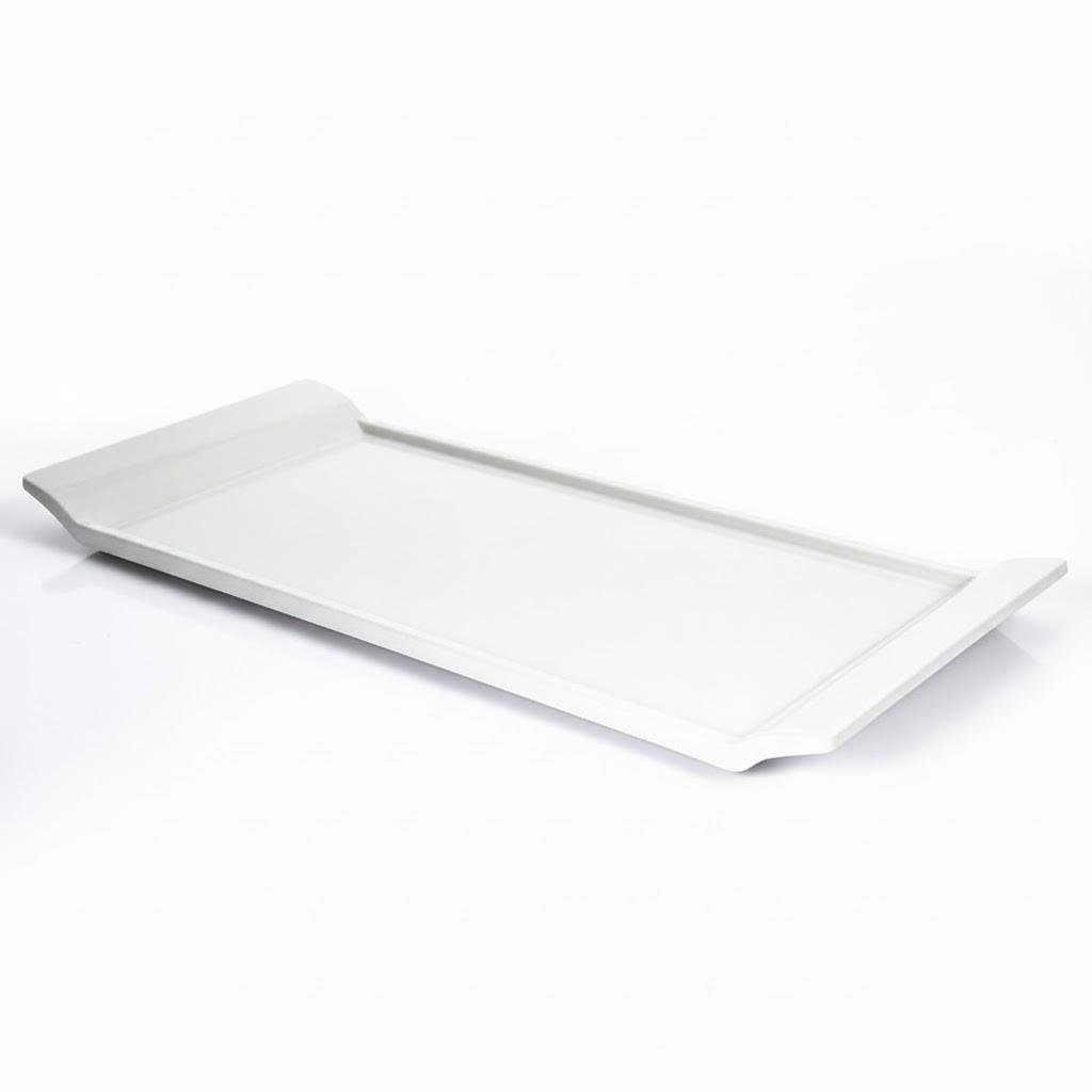 Göreme 519 Termostar Kırılmaz Melamin Kahve Pasta Sunum Tepsisi 36 cm | ID4910