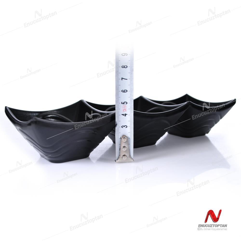 Göreme 524 Termostar Kırılmaz Melamin Üçlü Ürgüp Çerezlik Sosluk | ID4902