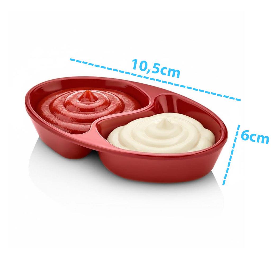 Göreme 526 Termostar Kırılmaz Melamin Minimalist Sosluk 6x10,5