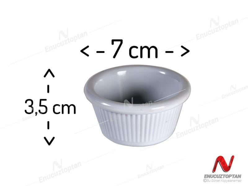 Göreme 527 Termostar Kırılmaz Melamin Sosluk Yuvarlak | ID3208