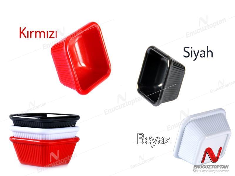 Göreme 528 Termostar Kırılmaz Melamin Sosluk Kare | ID3205