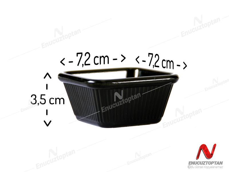 Göreme 528 Termostar Kırılmaz Melamin Sosluk Kare | ID3205