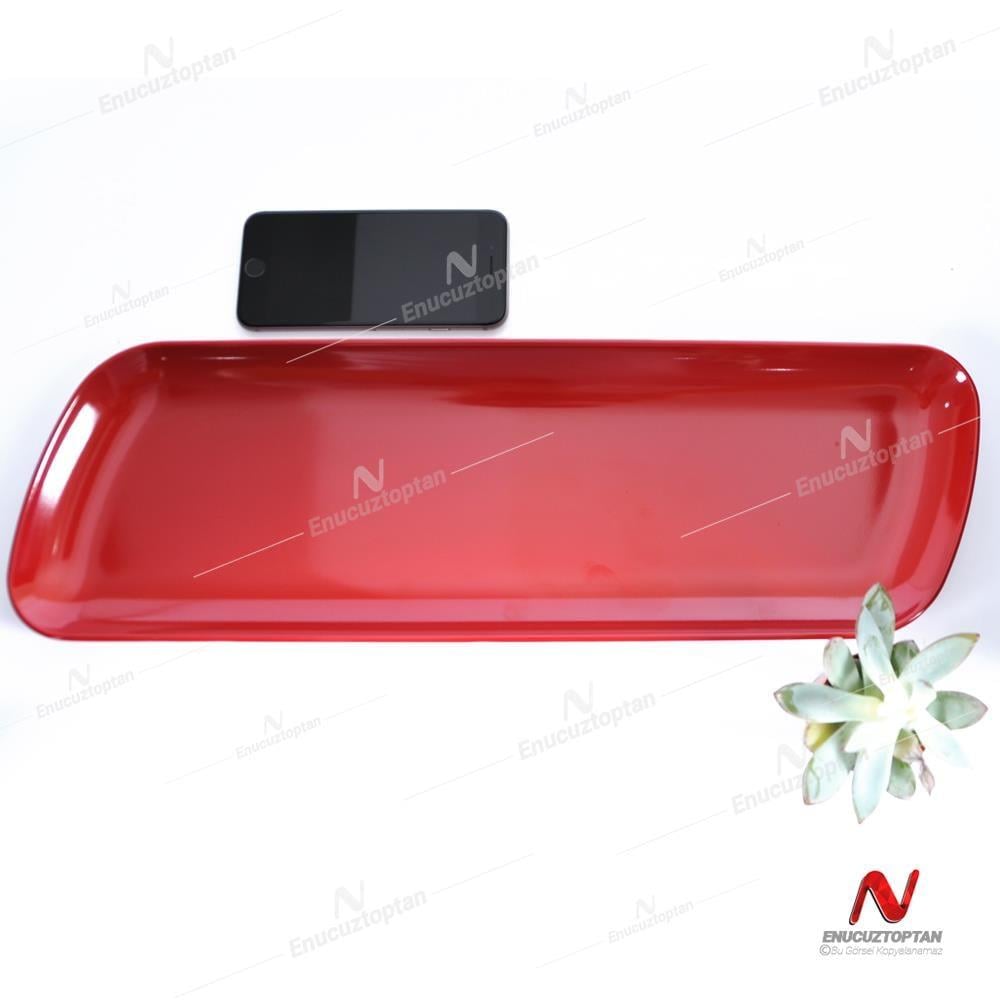 Göreme 530 Termostar Kırılmaz Melamin Köşeli Pide Servis Sunum Tabağı | ID4900 