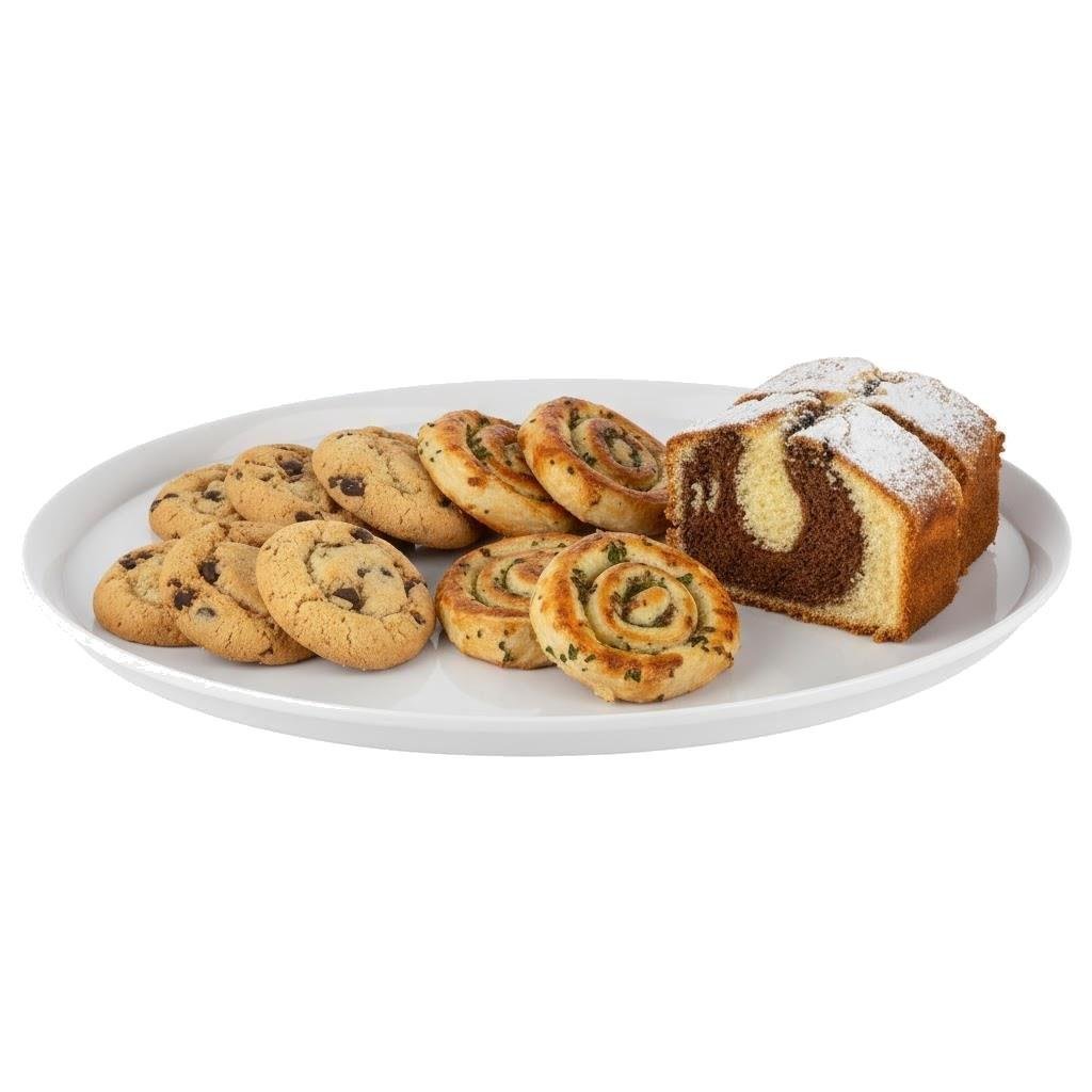 Göreme 532 Termostar Kırılmaz Melamin Pastahane Sunum Servis Tepsisi 33cm | ID2987