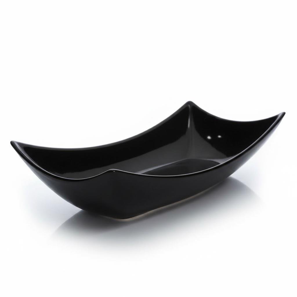 Göreme 539 Termostar Kırılmaz Melamin Servis Tabağı 28x15cm No:1| ID4926