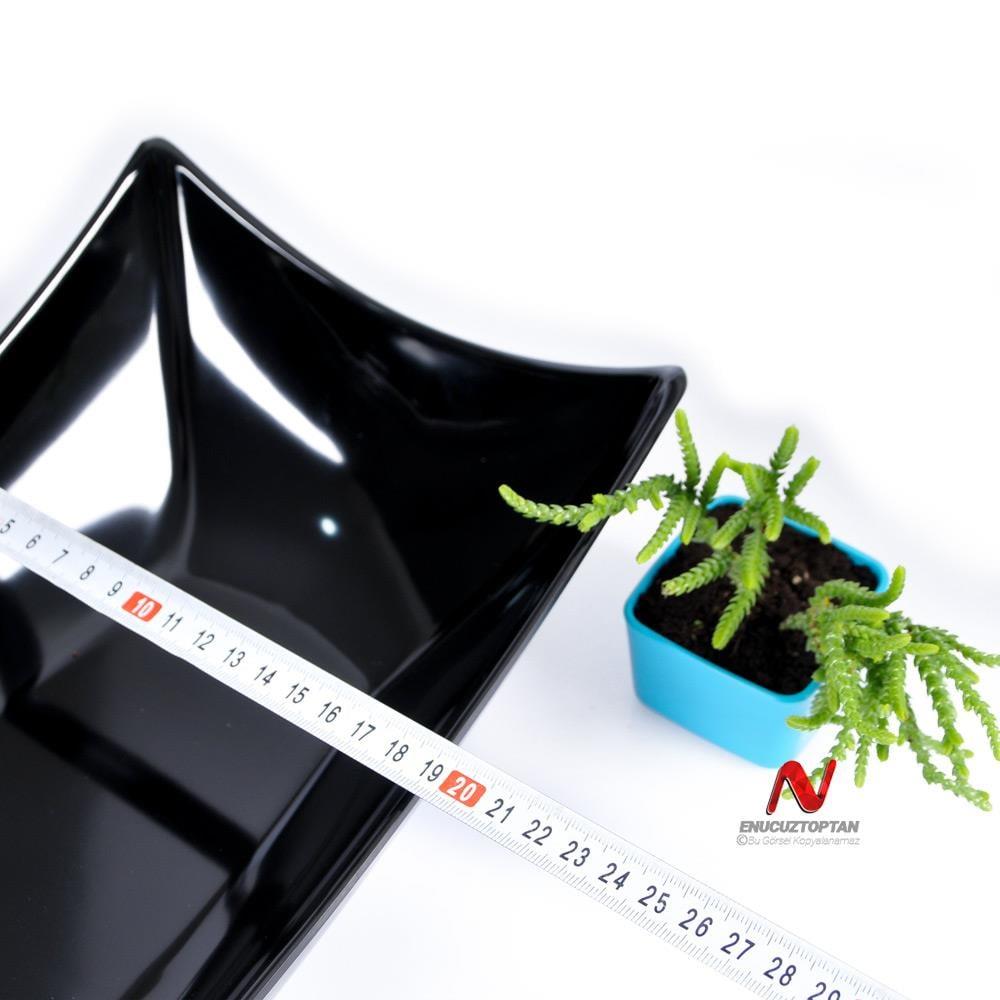 Göreme 540 Termostar Kırılmaz Melamin Servis Tabağı 38x19cm No:2 | ID4927