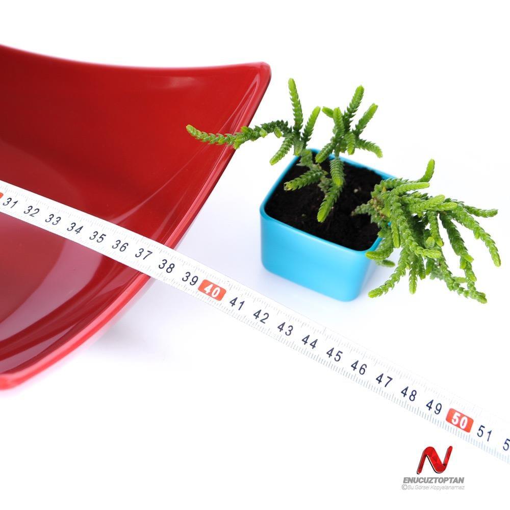 Göreme 540 Termostar Kırılmaz Melamin Servis Tabağı 38x19cm No:2 | ID4927