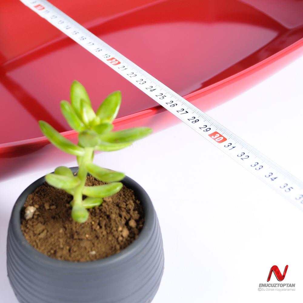 Göreme 541 Termostar Kırılmaz Melamin Servis Tabağı 47x26cm No:3 | ID4928