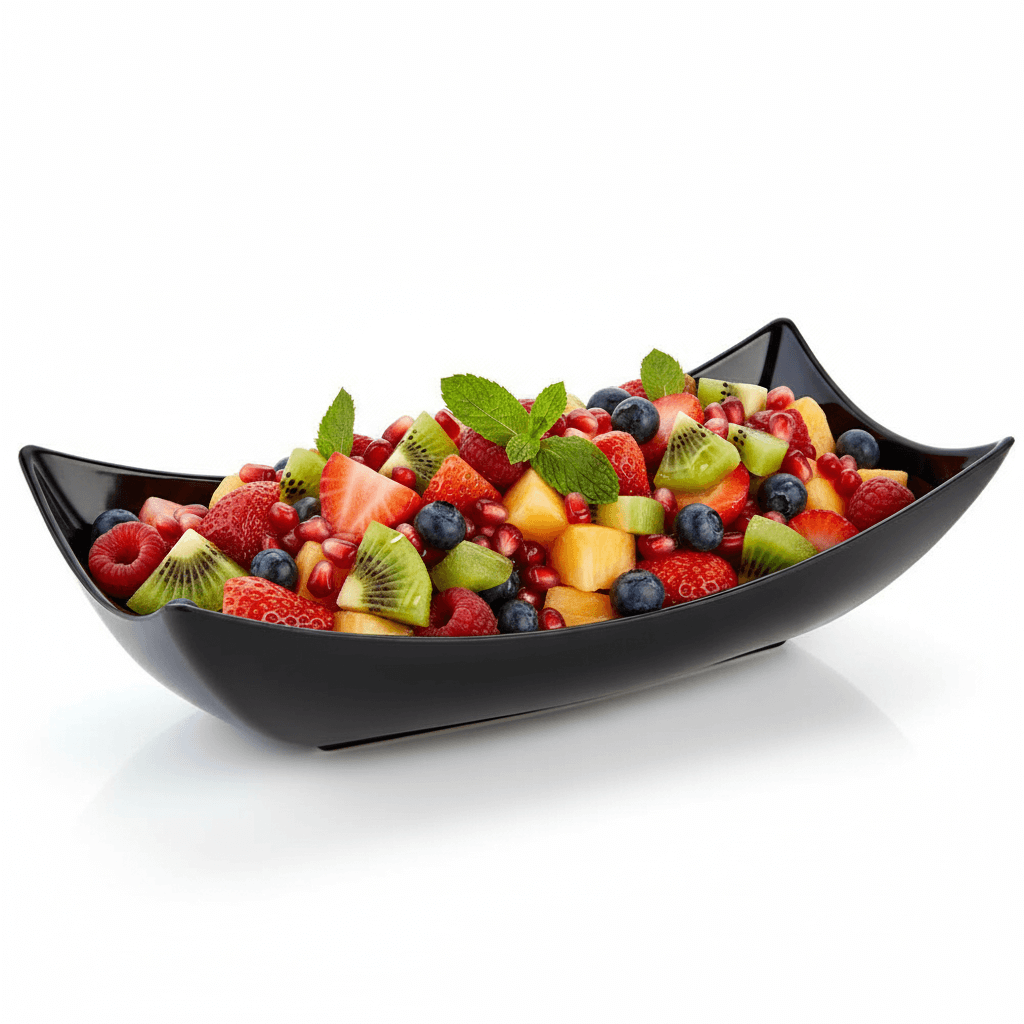 Göreme 541 Termostar Kırılmaz Melamin Servis Tabağı 47x26cm No:3 | ID4928