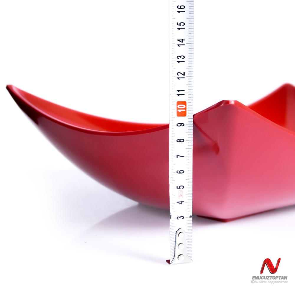 Göreme 541 Termostar Kırılmaz Melamin Servis Tabağı 47x26cm No:3 | ID4928