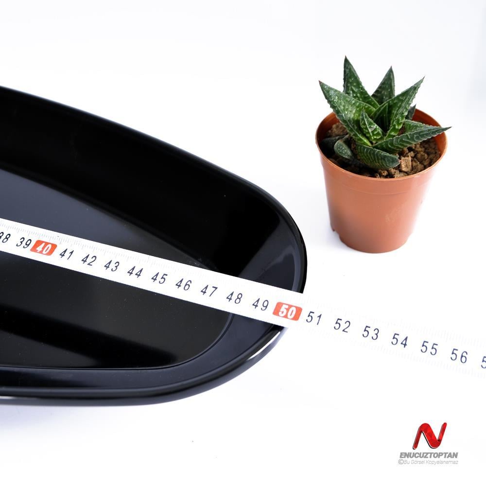 Göreme 542 Termostar Kırılmaz Melamin Oval Sunum Tabağı 50cm | ID4918